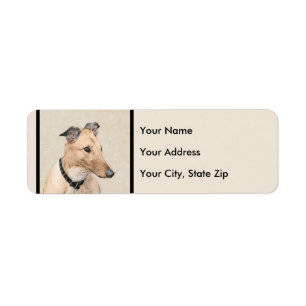 Greyhound Painting - Niedliche Original Hunde Kuns