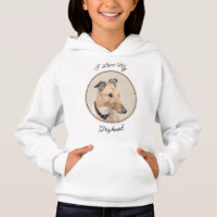 Greyhound Painting - Niedliche Original Hunde Kuns