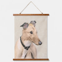 Greyhound Painting - Niedliche Original Hunde Kuns