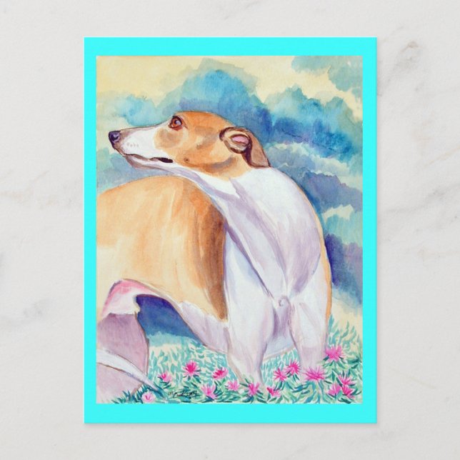 Greyhound Postkarten (Vorderseite)