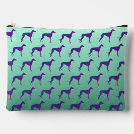 Greyhound-Silhouette Zubehörtasche