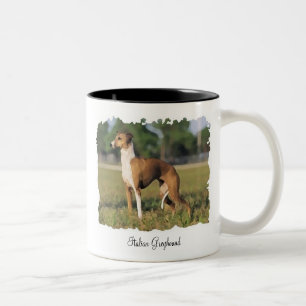 Greyhound-Tasse Zweifarbige Tasse