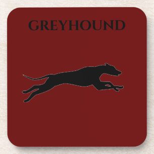 GREYHOUND Untersetzer mit Korkrückenfleisch Set.