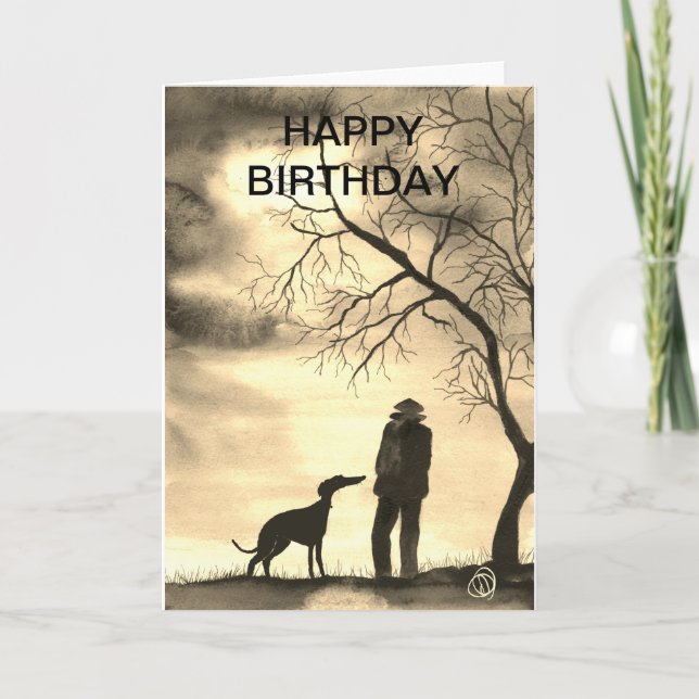 GREYHOUND WALK KARTE (Vorderseite)