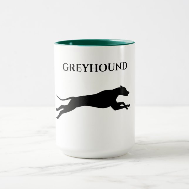 Greyhound zwei Tasse. Tasse (Zentrum)