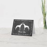 Greyhounds Wedding Vielen Dank