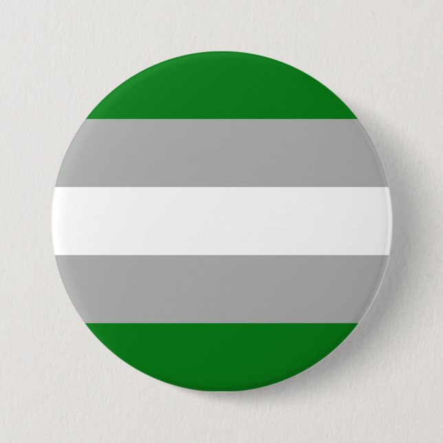 Greyromantische Stolperflagge Button (Vorderseite)