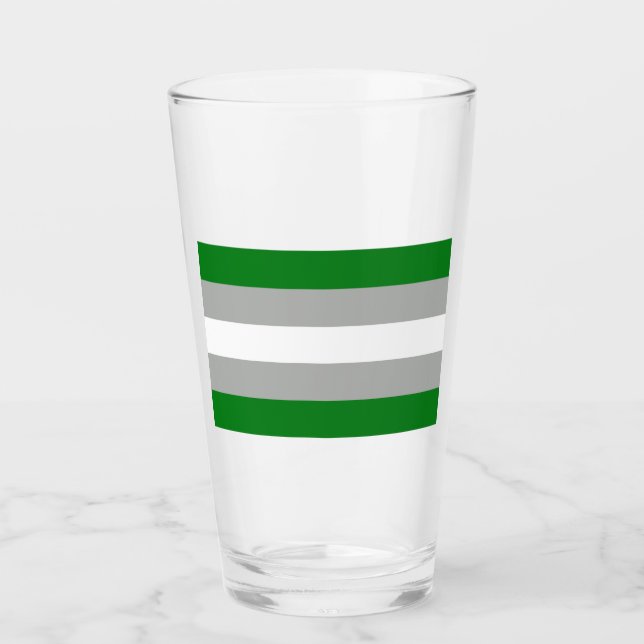 Greyromantischer Stolz Glas (Vorderseite)