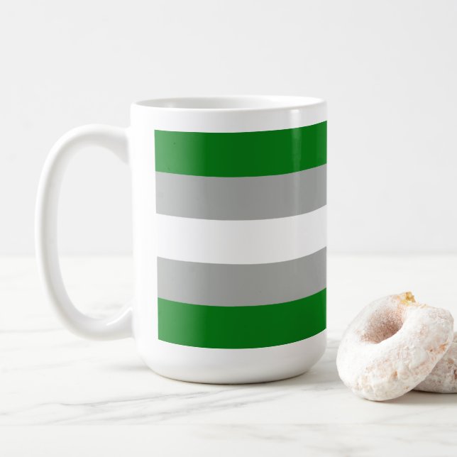 Greyromantischer Stolz Kaffeetasse (Mit Donut)