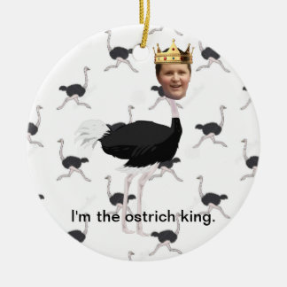 Greyson Straußenkönig Weihnachtsschmuck