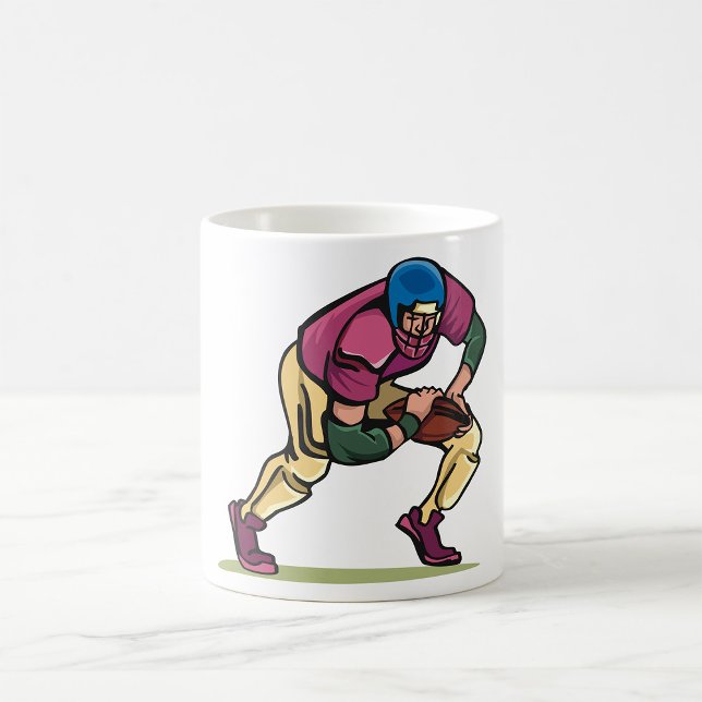 Gridiron Football Player Kaffeetasse (Von Creator hochgeladen)