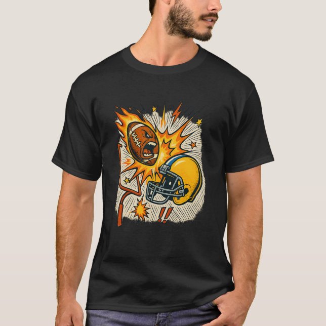 Gridiron Impact: Kaboom & Smash! T-Shirt (Vorderseite)