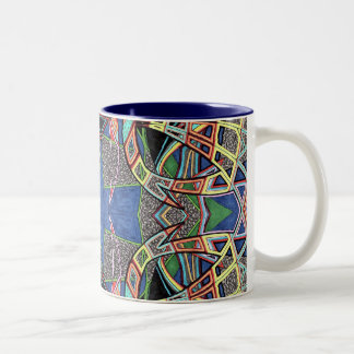 Gridlokt Zweifarbige Tasse