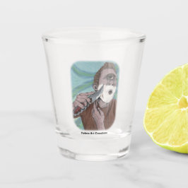 Grieche Cyclops Knife Shave Fantasy Shot Glass Schnapsglas