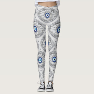 Grieche Mati Mataki - Matiasma Blicks-Muster #3 Leggings