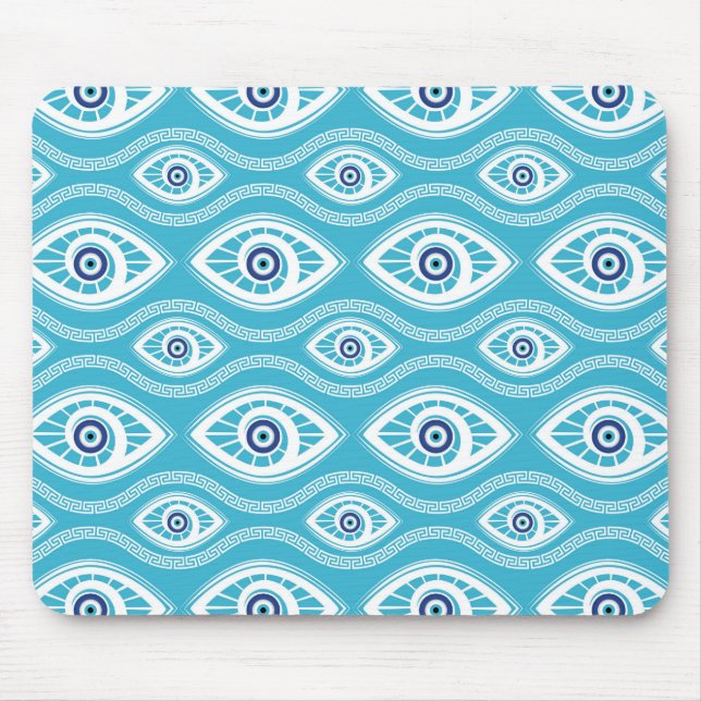 Grieche Mati Mataki - Matiasma Blicks-Muster #6 Mousepad (Vorne)