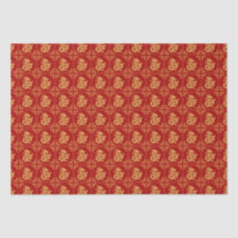Grieche Rahmen Gold Dragon Muster Rot