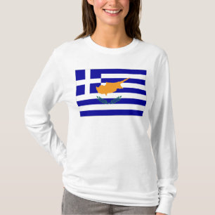 Grieche-Zypern-Flagge T-Shirt