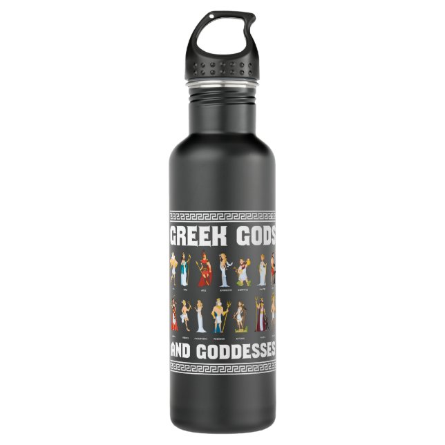 Griechen Edelstahlflasche (Vorderseite)