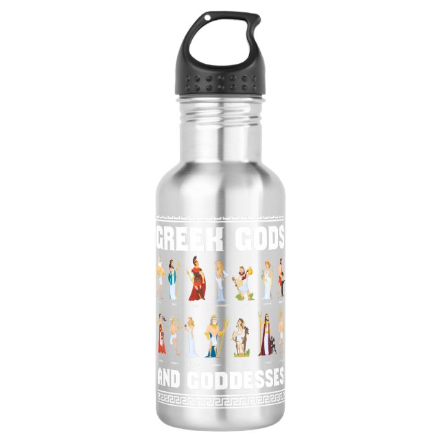 Griechen Edelstahlflasche (Vorderseite)