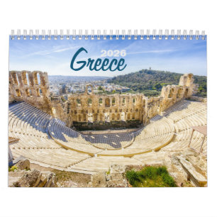Griechenland 2026 Foto-Wandkalender – Malerisches Kalender