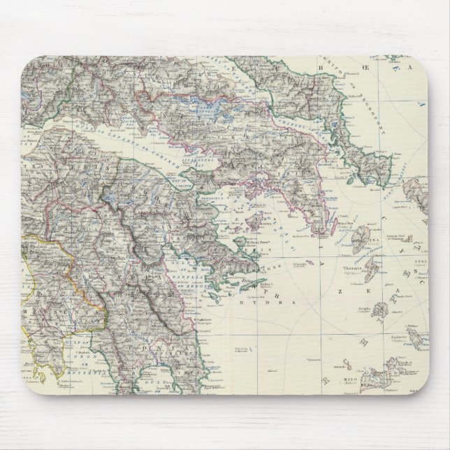 Griechenland 3 mousepad (Vorne)