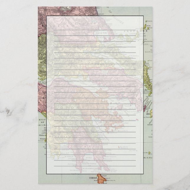 Griechenland 4 2 briefpapier (Vorderseite)