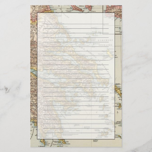 Griechenland 4 briefpapier (Vorderseite)