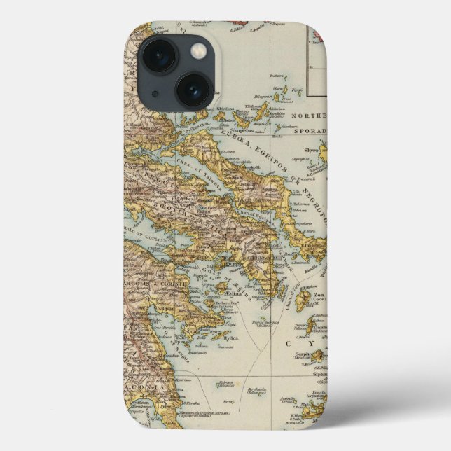 Griechenland 4 Case-Mate iPhone hülle (Rückseite)