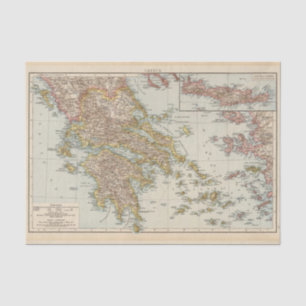Griechenland 4 seidenpapier