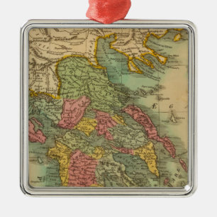 Griechenland 8 silbernes ornament