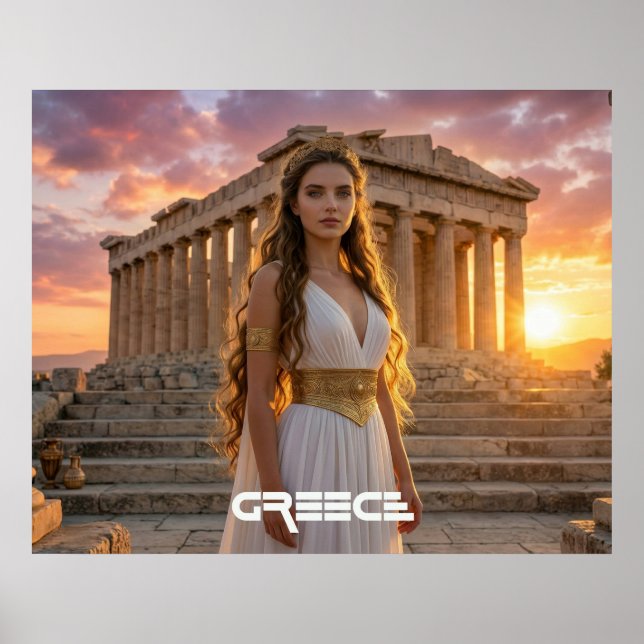 GRIECHENLAND - AKROPOLIS POSTER (Vorne)
