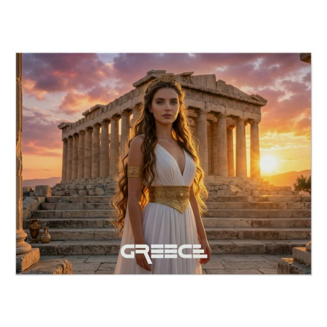 GRIECHENLAND - AKROPOLIS POSTER (Vorderseite)