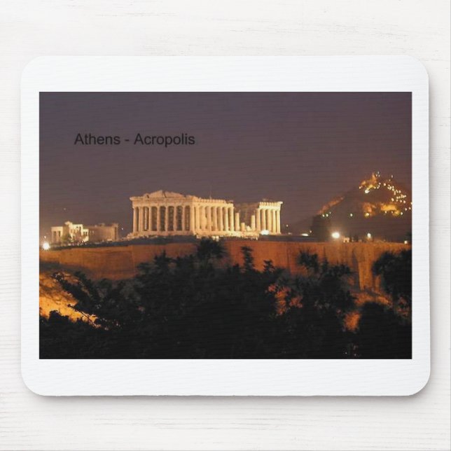 Griechenland - Athen - Akropolis (durch St.K) Mousepad (Vorne)
