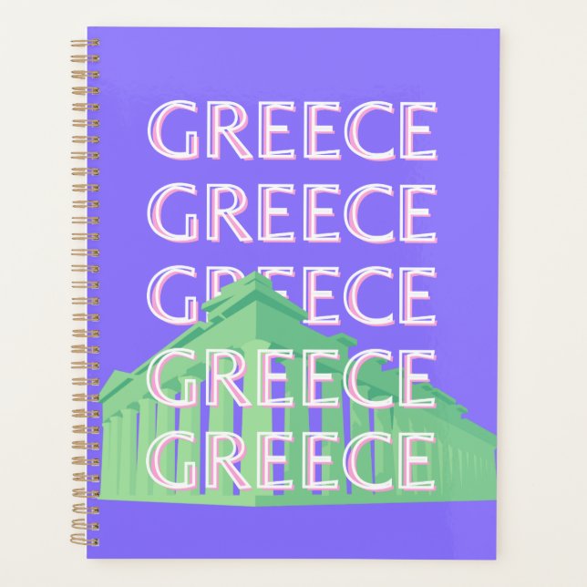 Griechenland, Athen - Art des Reisens Planer (Vorderseite)