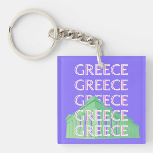 Griechenland, Athen - Art des Reisens Schlüsselanhänger