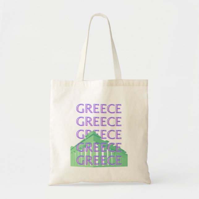 Griechenland, Athen - Art des Reisens Tragetasche (Vorne)