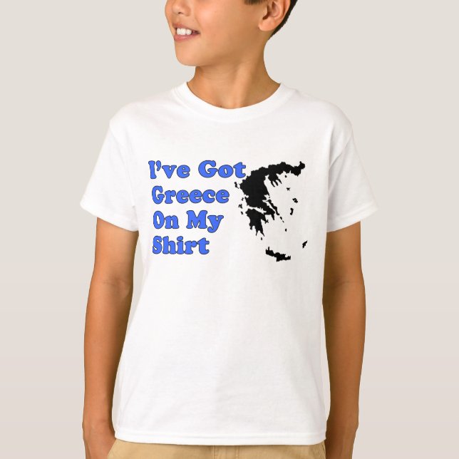 Griechenland auf meinem Shirt (Vorderseite)