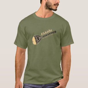 Griechenland bouzouki Musik T-Shirt