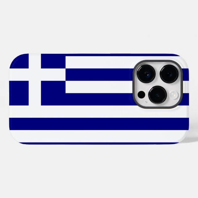 Griechenland Case-Mate iPhone 14 Pro Hülle (Rückseite (Horizontal))