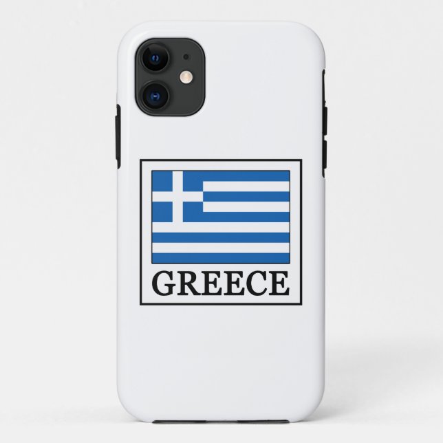Griechenland Case-Mate iPhone Hülle (Rückseite)