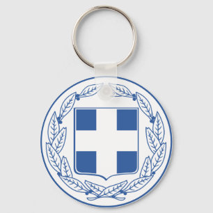Griechenland-Emblem Schlüsselanhänger
