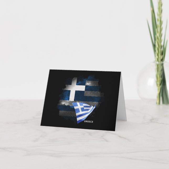 Griechenland-Flagge (Vorderseite)