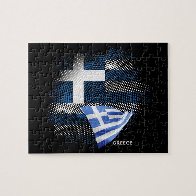 Griechenland-Flagge (Horizontal)