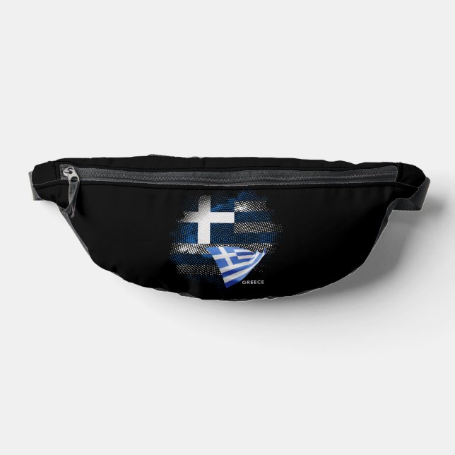 Griechenland-Flagge Bauchtasche (Ablage )
