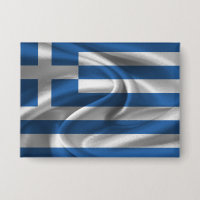 Griechenland-Flagge-Button