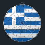Griechenland-Flagge  Dartscheibe<br><div class="desc">Griechenland-Flaggentechnik</div>
