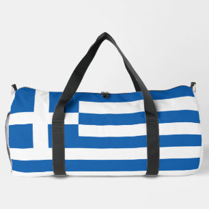 Griechenland-Flagge Duffle Bag