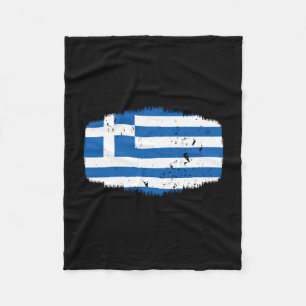 Griechenland-Flagge Fleecedecke