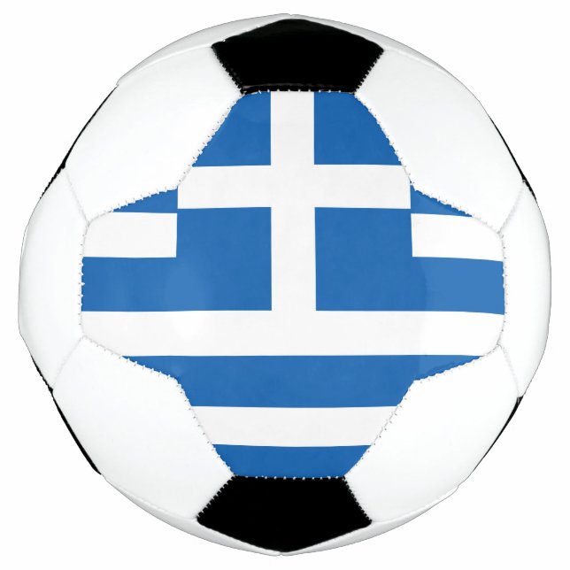 Griechenland-Flagge Fußball (Vorderseite)
